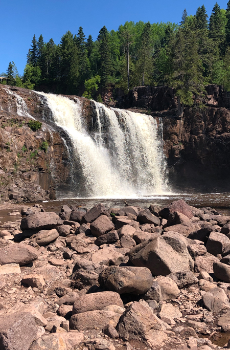 Watterfall in the Northwoods