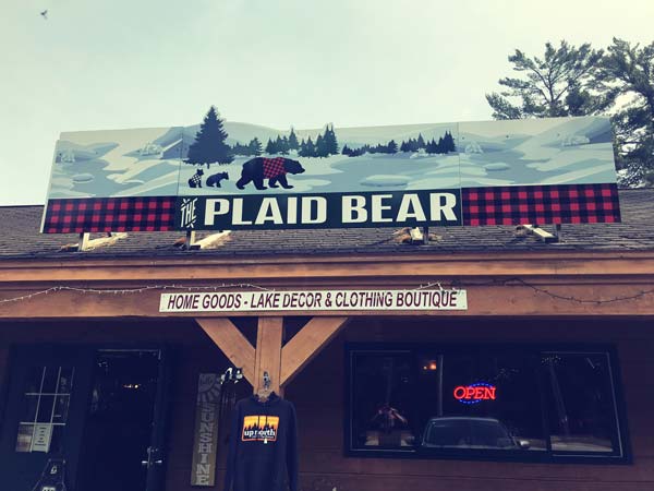 The Plaid Bear storefront